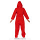COSTUME PRISONNIERE ROUGE XL
