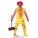 COSTUME CLOWN BURGER XL