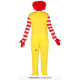 COSTUME CLOWN BURGER XL