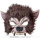 DEMI-MASQUE LOUP-GAROU, LATEX