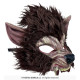 DEMI-MASQUE LOUP-GAROU, LATEX