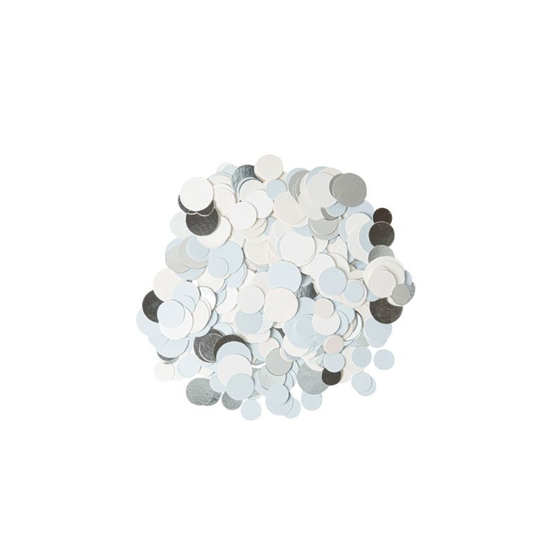 MES JOLIS CONFETTIS BLEU BLC ARGENT