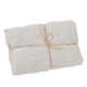 CH.TABLE CHEESECLOTH VERT DE GRIS