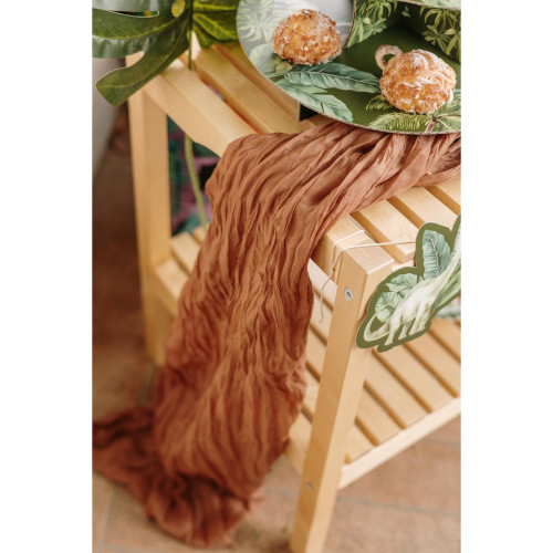 CH.TABLE CHEESECLOTH CAMEL