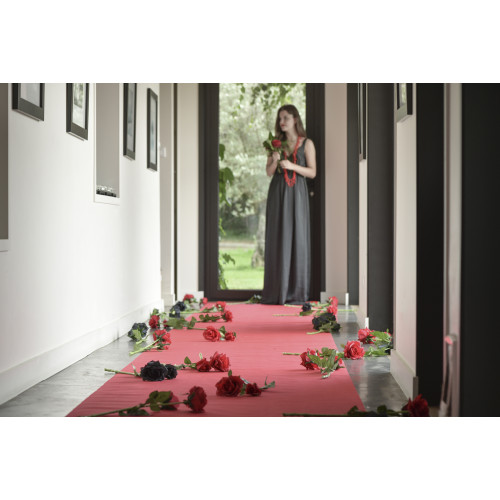 TAPIS CEREMONIE ROUGE 15M