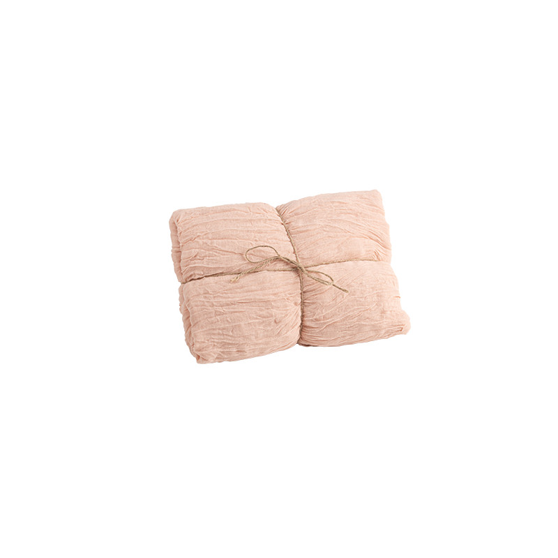 CH.TABLE CHEESECLOTH BLUSH