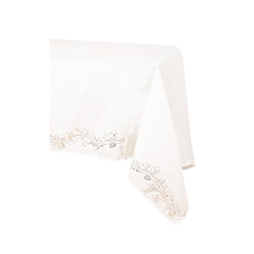 NAPPE PURETE BLANC/OR 2.4M