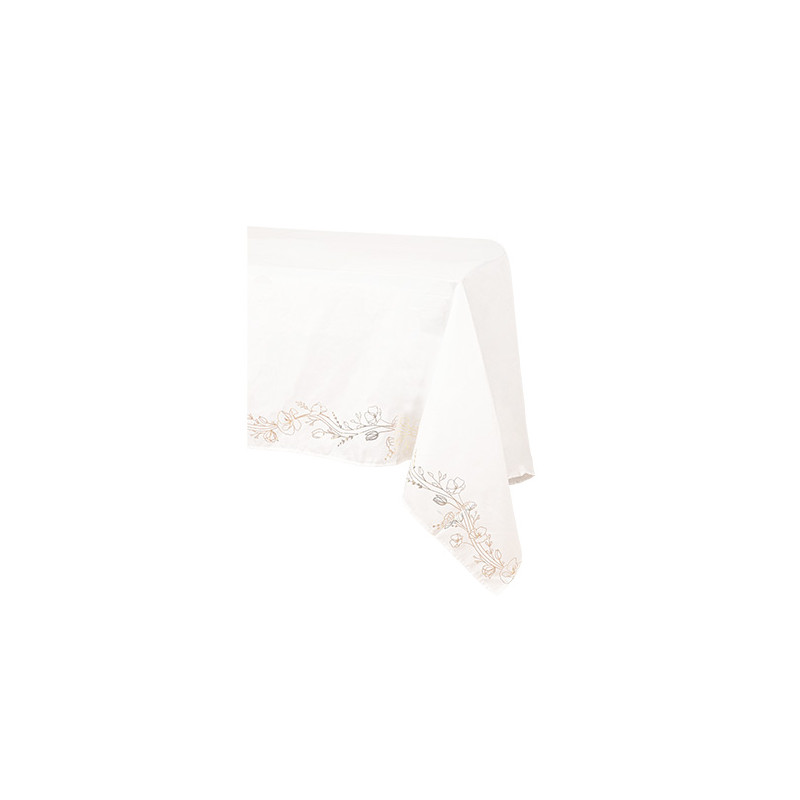NAPPE PURETE BLANC/OR 2.4M