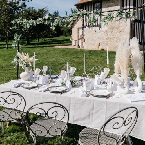 NAPPE TISSU BLANC 1.45X2M40