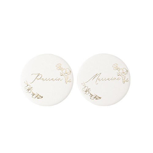 2 BADGES PARRAIN ET MARRAINE