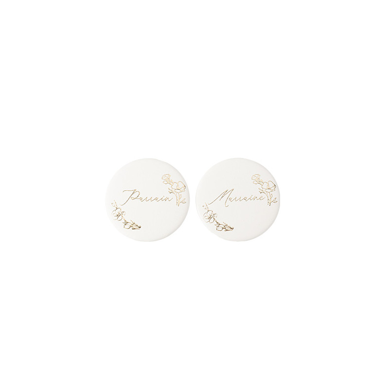 2 BADGES PARRAIN ET MARRAINE