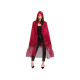 CAPE VELOURS ET DENTELLE BDX