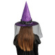 CHAPEAU DE SORCIERE VIOLET ENFANT
