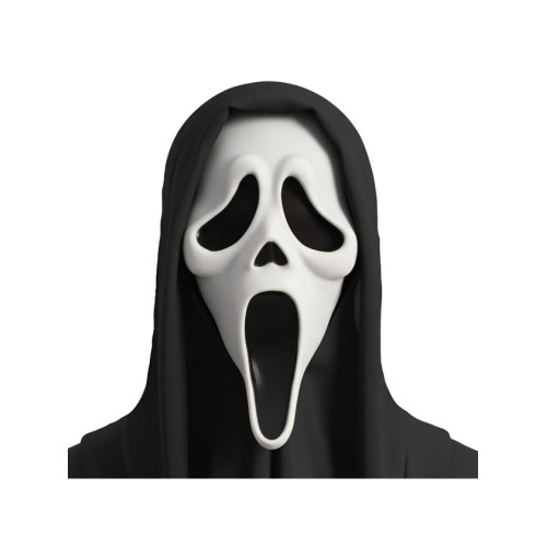 MASQUE GHOST FACE AVEC CAPUCHE