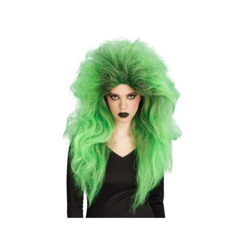 PERRUQUE SORCIERE VERT