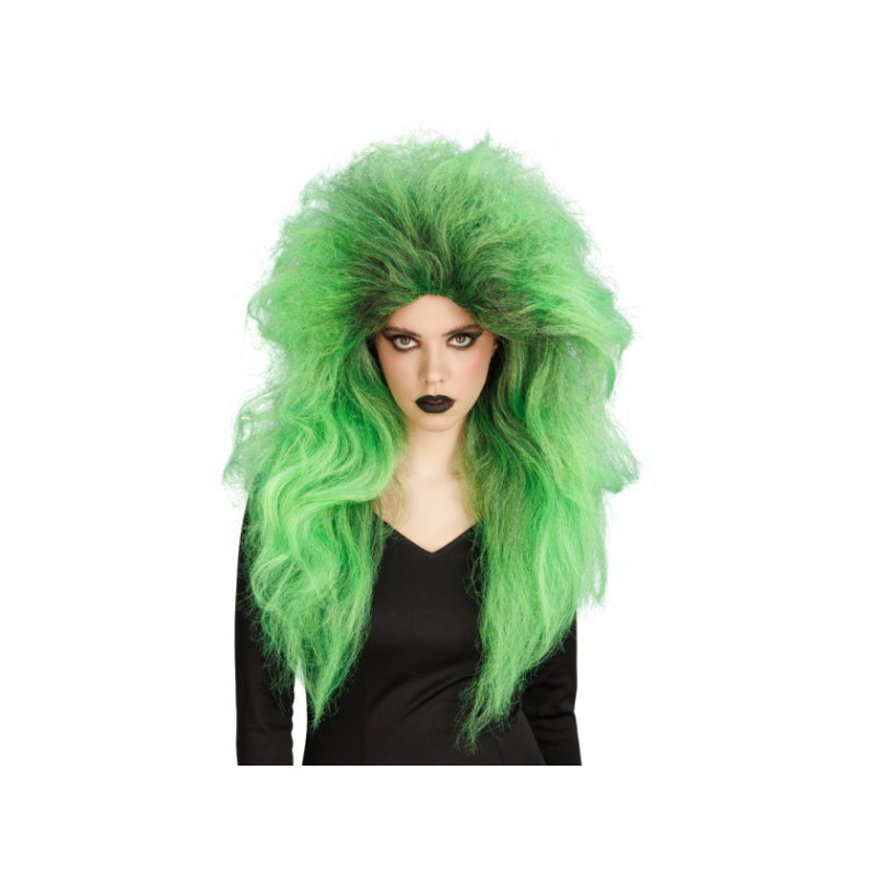 PERRUQUE SORCIERE VERT