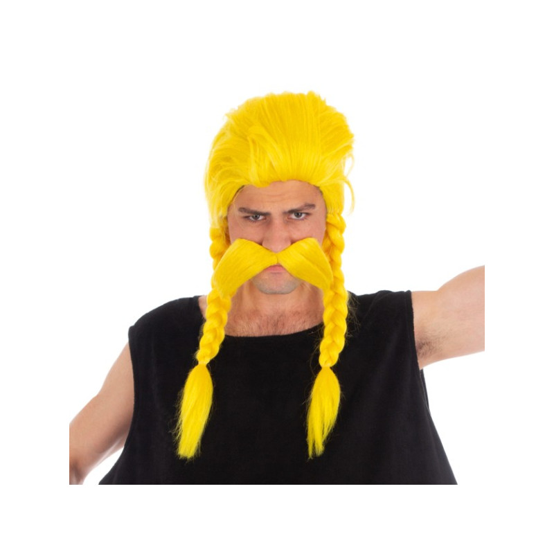 SET PERRUQUE + MOUSTACHE ORDRALFABETIX