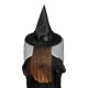 CHAPEAU DE SORCIERE NOIR/PAILLETTE ENFANT