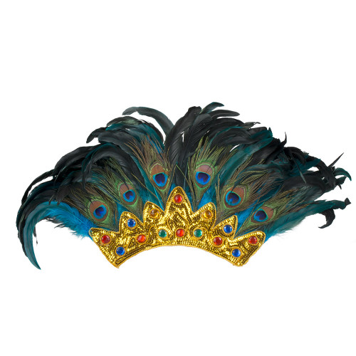 COIFFE REINE DU PAON