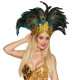 COIFFE REINE DU PAON