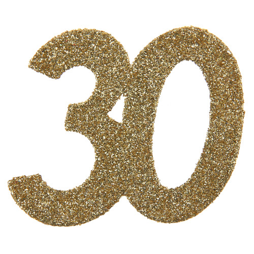 6 DECO A PARSEMER AGE 30 OR