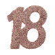 6 DECO A PARSEMER AGE 18 R.GOLD