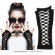 GANTS GOTHIQUES NOIRS, 23 CM