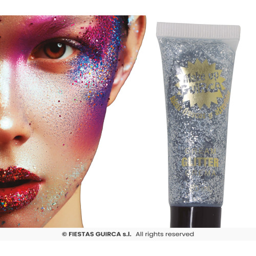 TUBE GEL GLITTER ARGENT