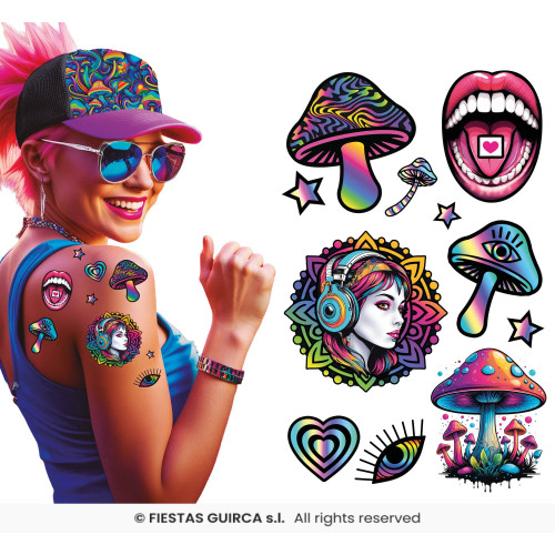 TATOUAGES PSYCHEDELIQUES