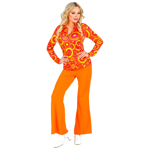 CHEMISE FEMME ANNEES 70 L/XL