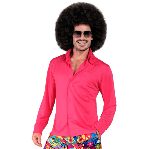 CHEMISE HOIMME 70S ROSE S/M