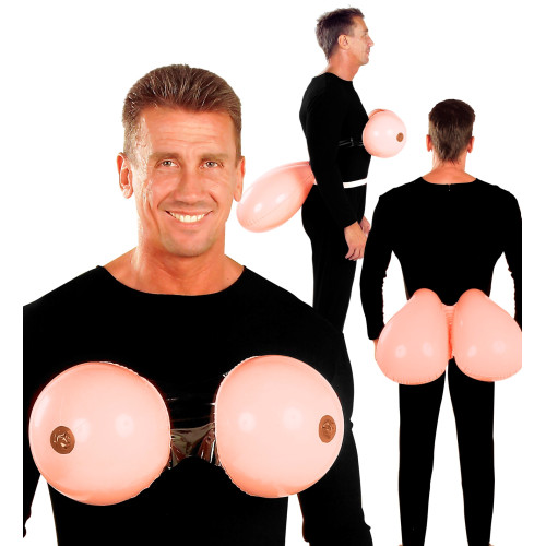 COUSSIN GONFLABLE SEINS+FESSES