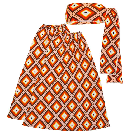 SET ANNEES 70 BANDEAU &amp; JAMBIERE