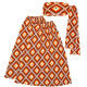 SET ANNEES 70 BANDEAU & JAMBIERE