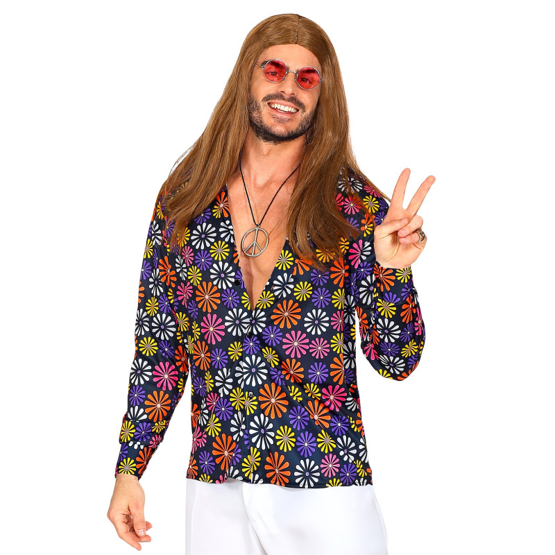 CHEMISE 70S GROOVY STYLE  S/M