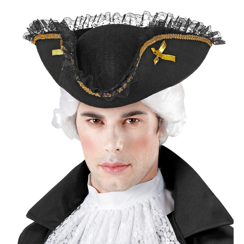 TRICORNE DENTELLE OR