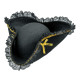 TRICORNE DENTELLE OR