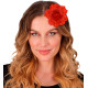 CLIP CHEVEUX ROSE ROUGE