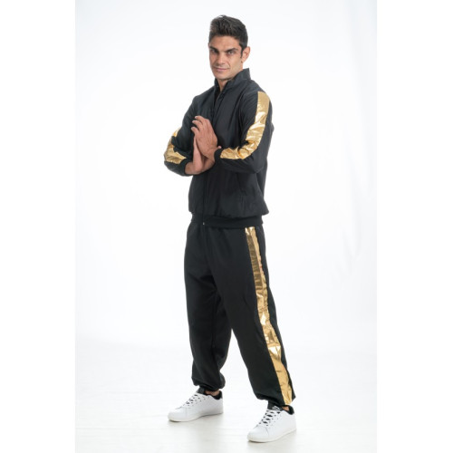 ENSEMBLE RAPPEUR NOIR ET OR L