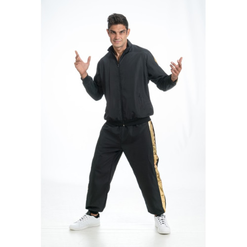 ENSEMBLE RAPPEUR NOIR ET OR L