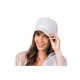 CASQUETTE BLANCHE AVEC STRASS