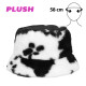 CHAPEAU VACHE PELUCHE