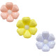 3 BALLONS FLEUR 55CM