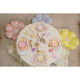 3 BALLONS FLEUR 55CM