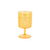 VERRE A PIED ORANGE 270ML