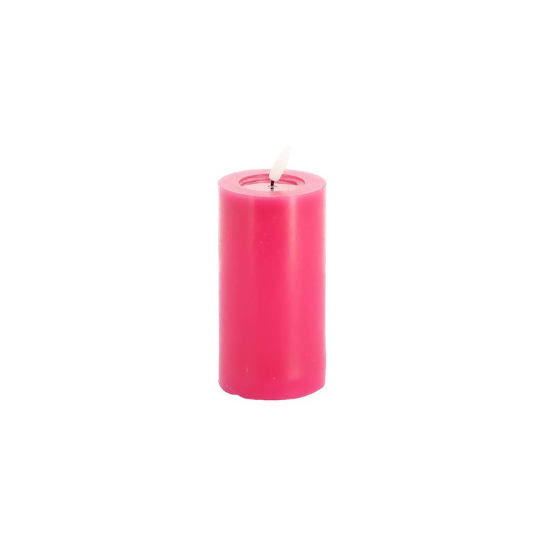 BOUGIE LED CYLIND. FRAMBOISE