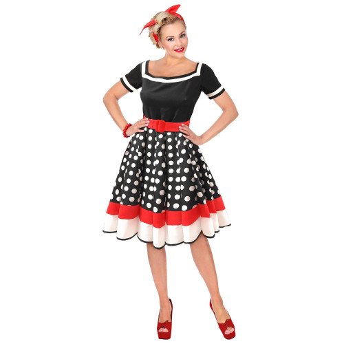 COSTUME MODE 50'S NOIRE L
