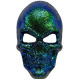 MASQUE TETE DE MORT PAILLETTES