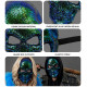 MASQUE TETE DE MORT PAILLETTES