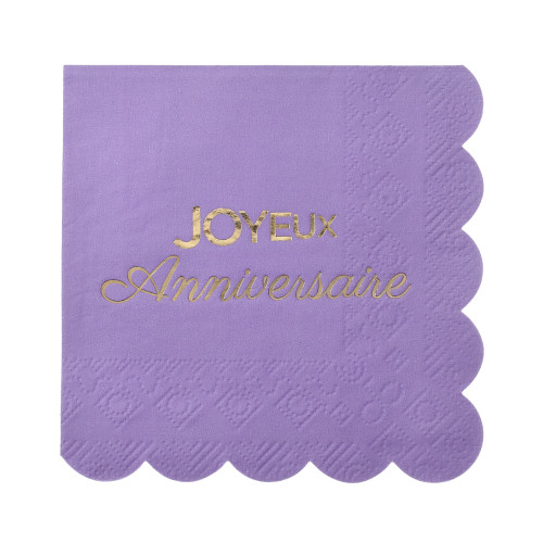 12 PETITES SERV. ANNICHIC LILA